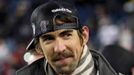 Michael Phelps na NFL jako fanoušek  Baltimore Ravens