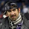 Michael Phelps na NFL jako fanoušek  Baltimore Ravens