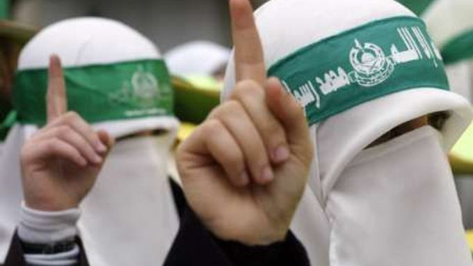 Příznivci hnutí Hamas