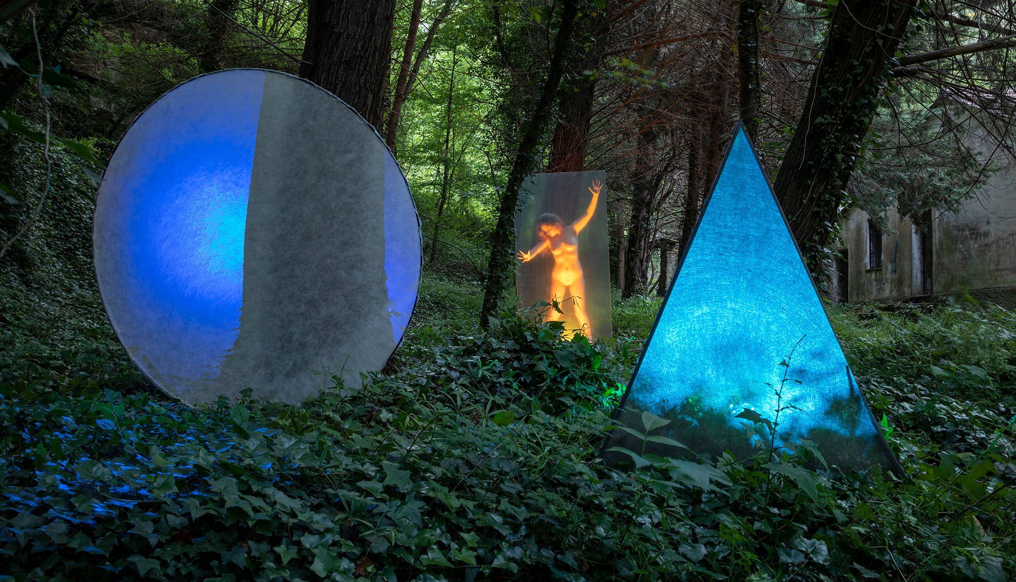 Jan Pohribný: fotografie z výstavy Spi-rituální krajina