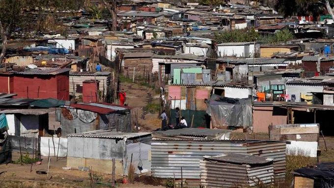 Jihoafrické slumy. (Ilustračníf foto)