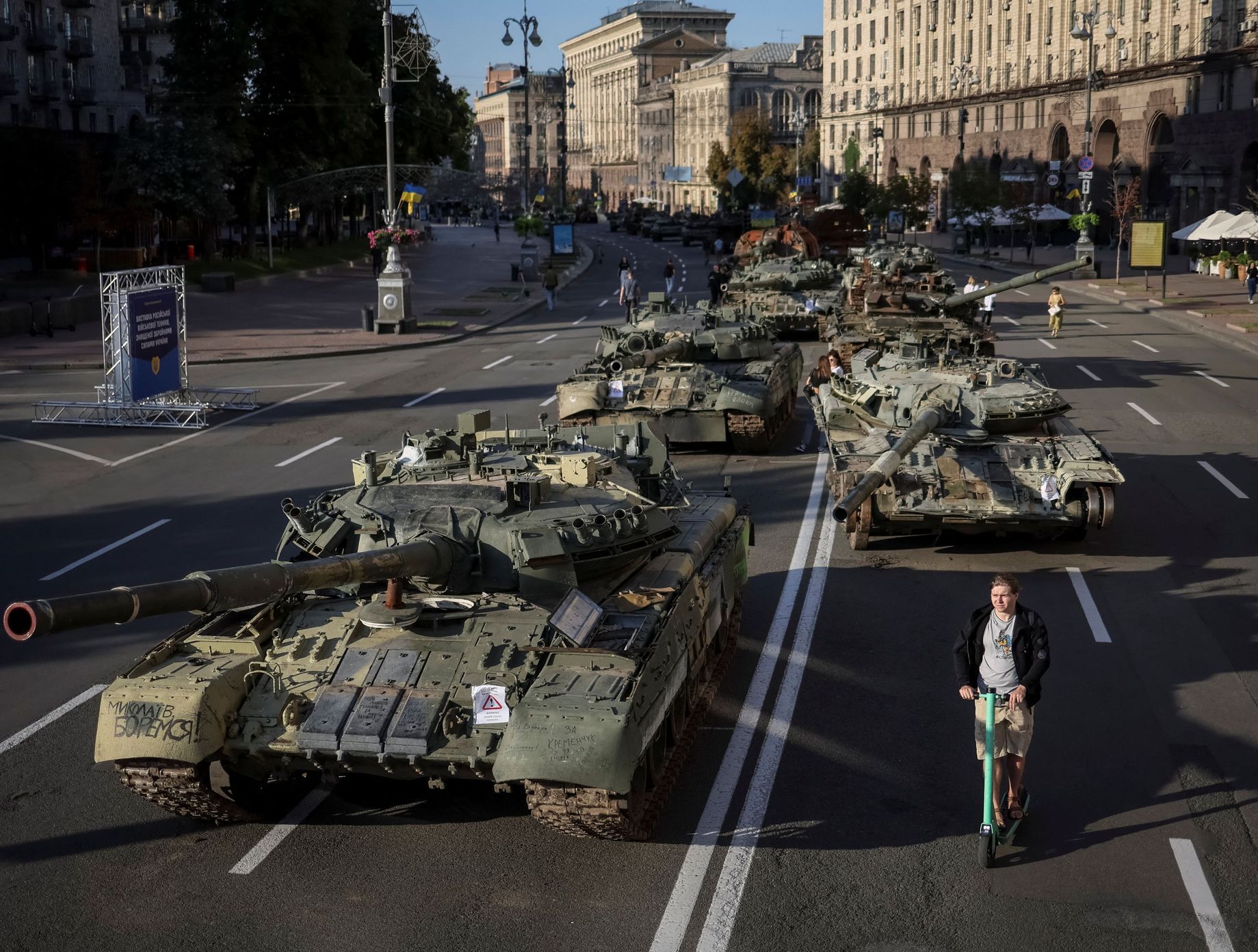 ukrajina rusko invaze den nezávislosti