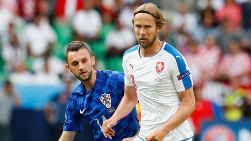 Euro 2016,Česko-Chorvatsko: Jaroslav Plašil - Marcelo Brozovič