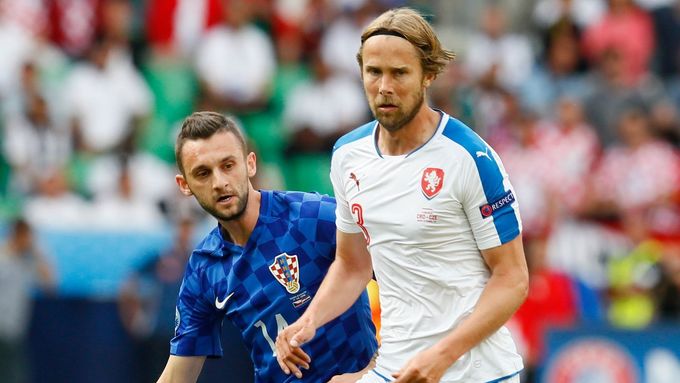 Čeští fotbalisté dnes po zápase s Chorvatskem hlavně nabírali síly.