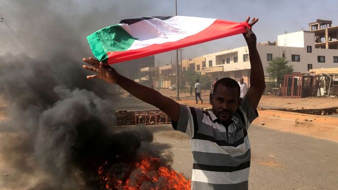 Protesty v Súdánu.