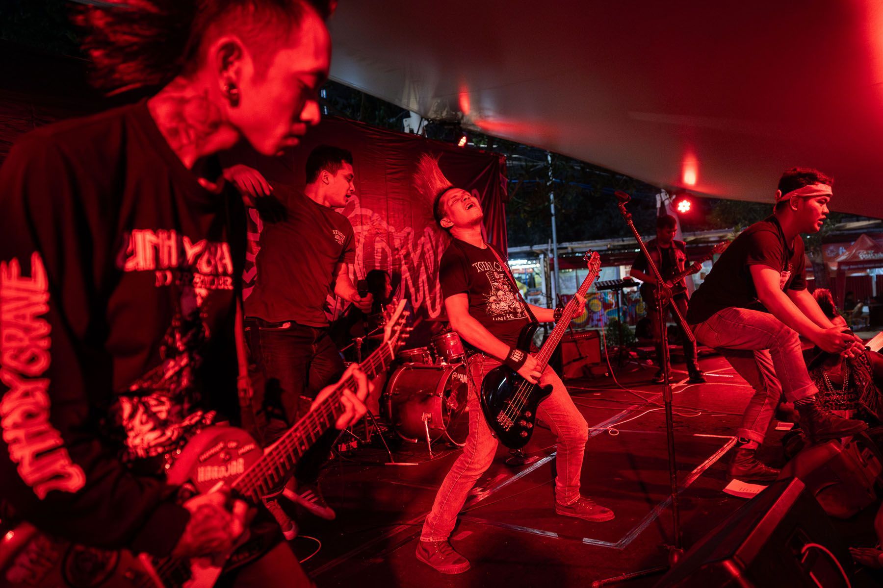 Jakarta, Indonésie, Punk