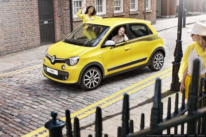 Třetí generace Renaultu Twingo má opět sympatický design.