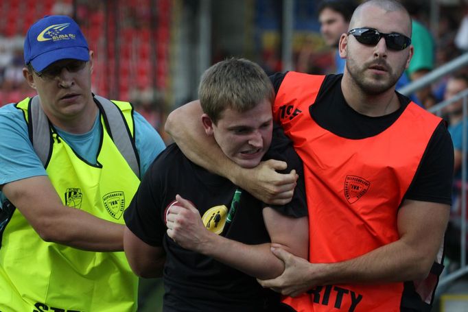 Fotbal, GL, Plzeň - Sparta: fanoušci Sparty