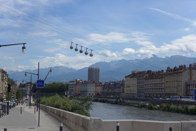 Lanovka v Grenoble