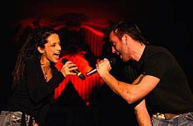 Lucie Bílá a Václav Bárta alias Noid vystoupili se společnou písní