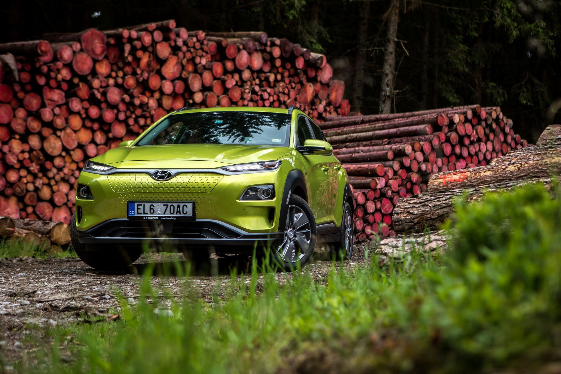 Hyundai Kona Electric roadtrip po Česku léto 2020