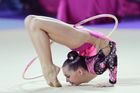 České moderní gymnastce je 12 let. Usiluje o olympiádu a pomáhá dětem i Romům na Ukrajině