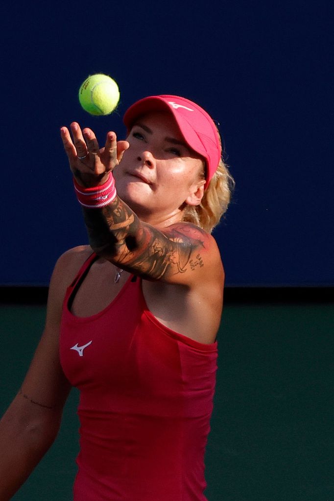 Tereza Martincová na US Open 2021.