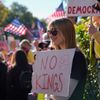 USA, Spojené státy, protest, demonstrace, Donald Trump, No Kings