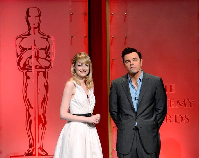 Emma Stone a Seth McFarlane