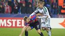 EL, Plzeň-Rapid Vídeň: Patrik Hrošovský - Srdjan Grahovac