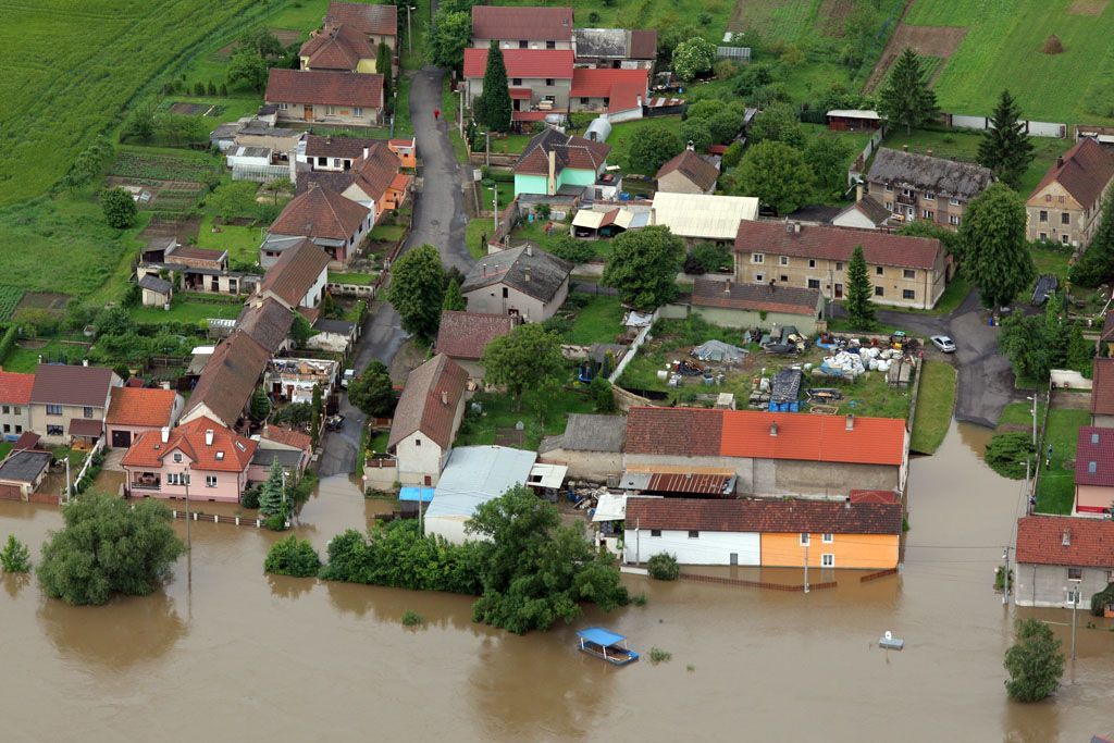 Letem nad zatopeným světem