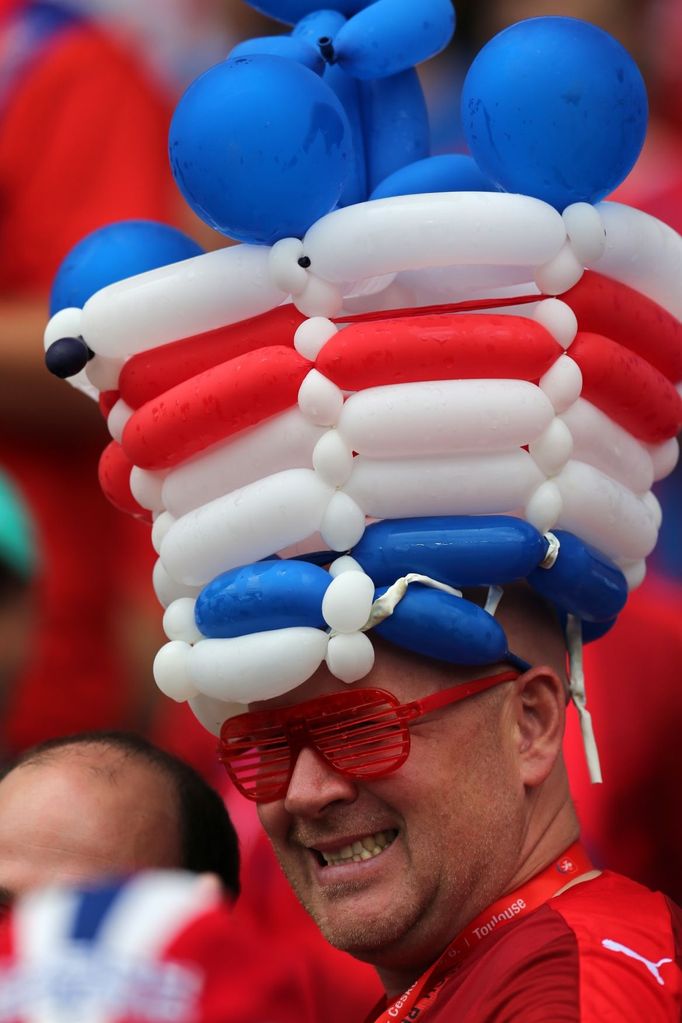 Euro 2016, Česko-Španělsko: čeští fanoušci