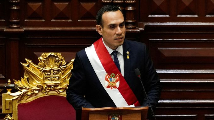 Peruánský prezident José Jerí v úterý vyhlásil třicetidenní výjimečný stav v hlavním městě Limě (archivní foto).