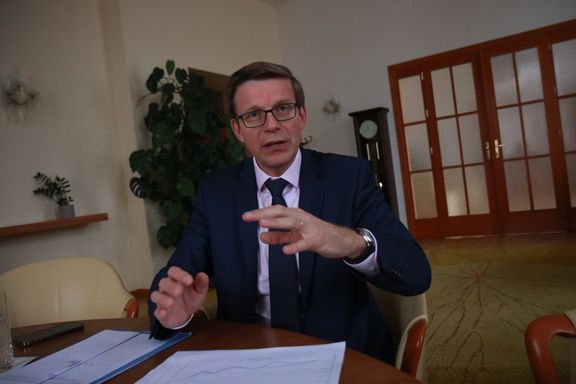 Ministr dopravy a místopředseda ODS Martin Kupka v rozhovoru s Aktuálně.cz v únoru 2024
