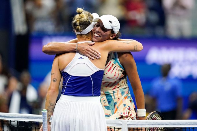 Markéta Vondroušová - Madison Keysová, čtvrtfinále US Open 2023