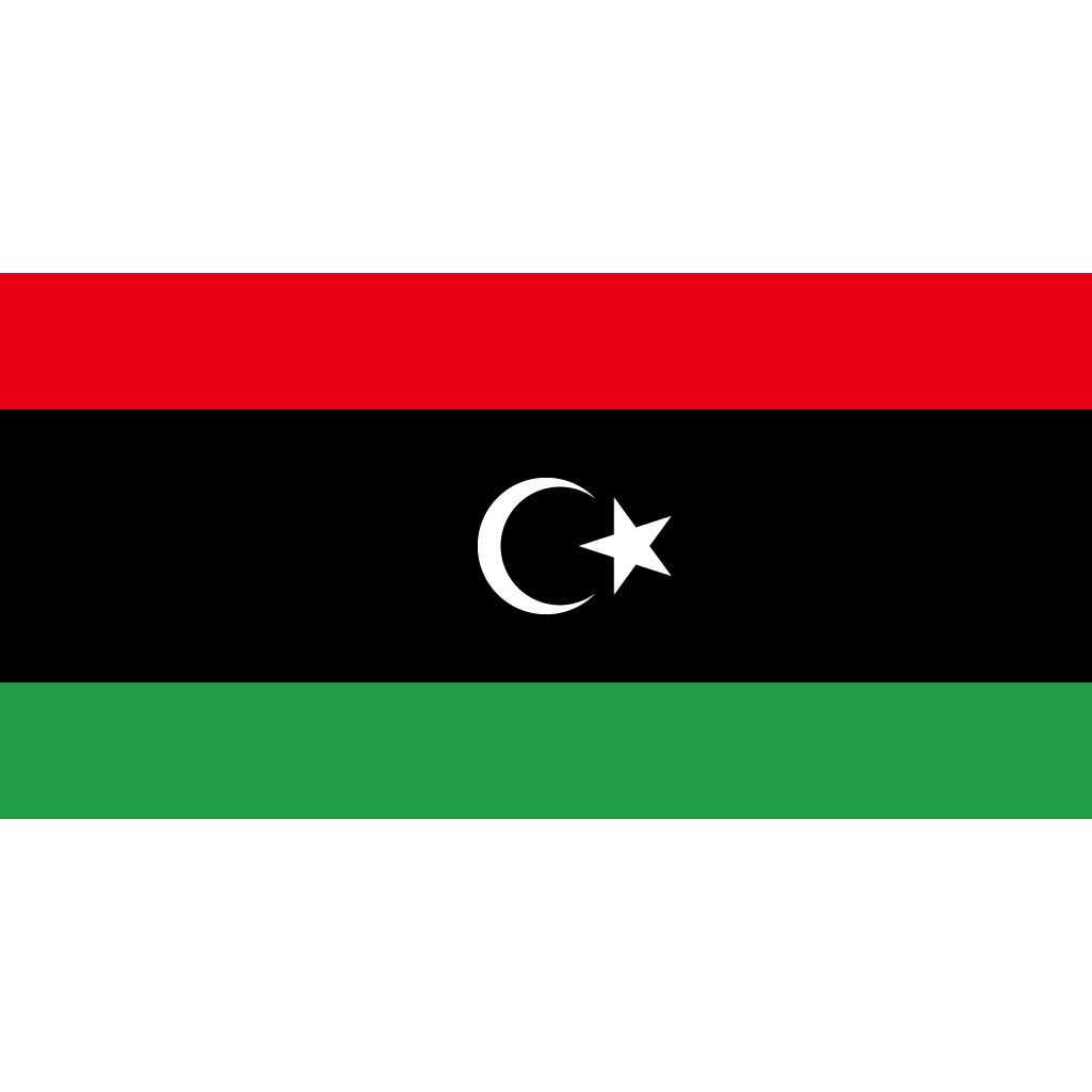 Vlajka - Libye - Rebelové