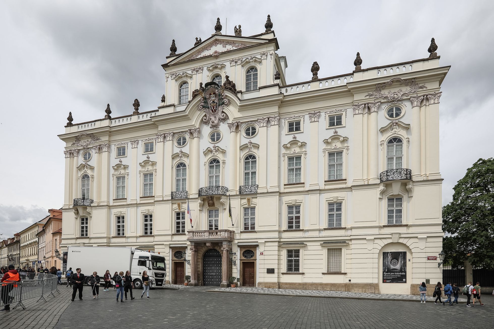 Výhledy z pražských střech - Arcibiskupský palác