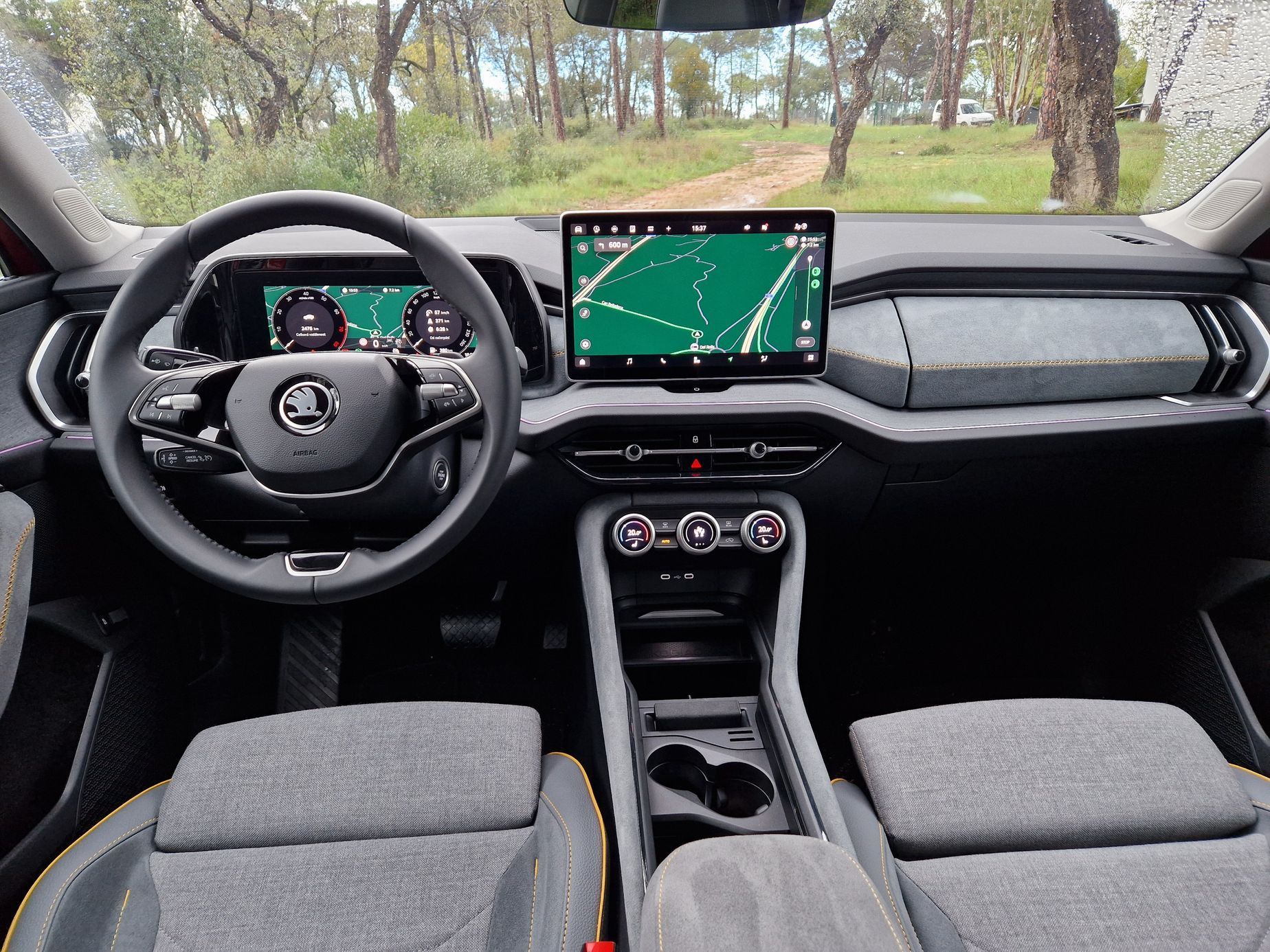 Škoda Kodiaq živě Španělsko