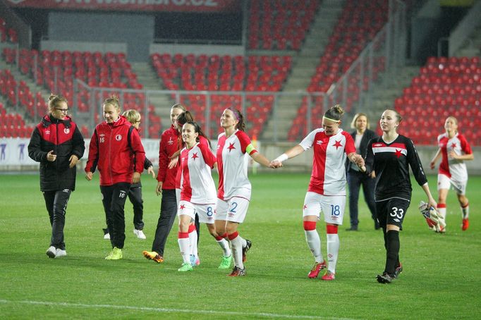 Liga mistrů žen: Slavia - Bröndby