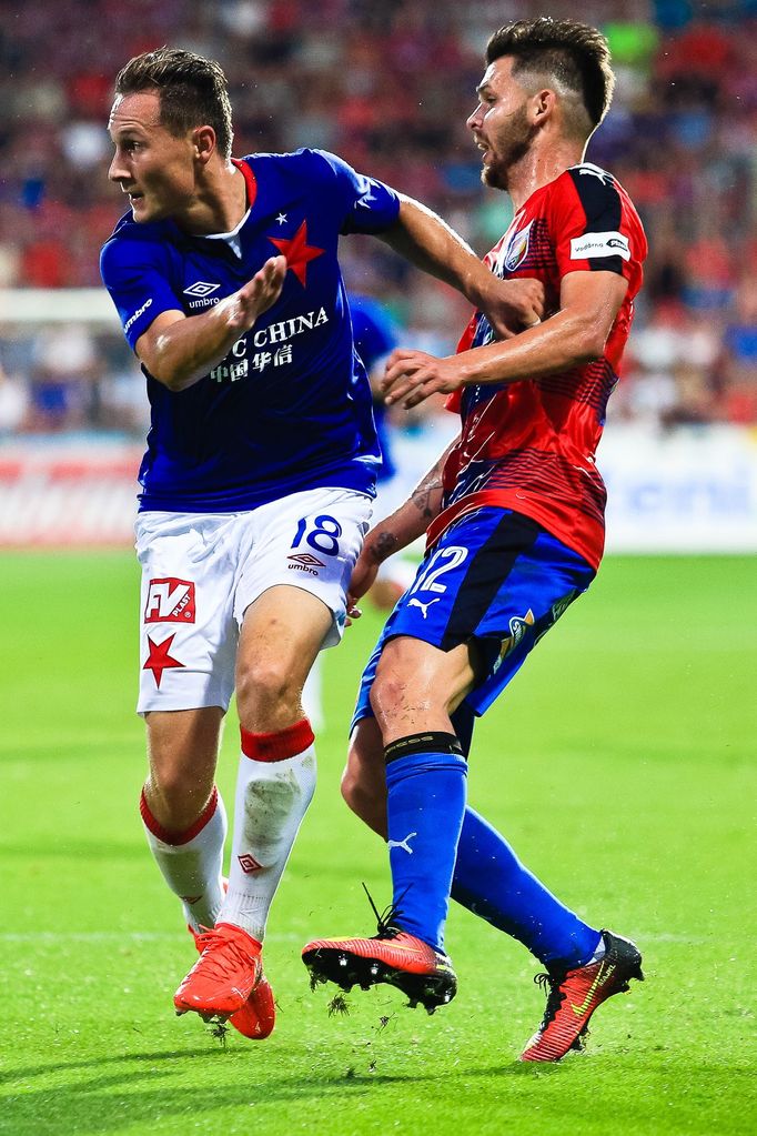 Česká liga: Plzeň - Slavia: Jan Bořil, Mchal Ďuriš