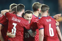Čeští fotbalisté na závěr přípravy před Eurem udolali houževnaté Albánce