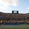 Viktoria Azarenková a Serena Williamsová ve finále US Open 2012
