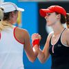 Alize Cornetová a Denisa Allertová na Australian Open 2015