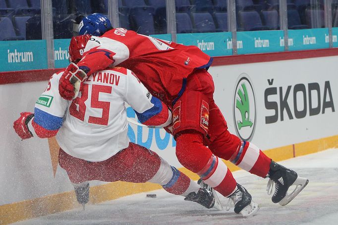 Lukáš Sedlák, Karjala Cup 2019: Česko vs. Rusko.