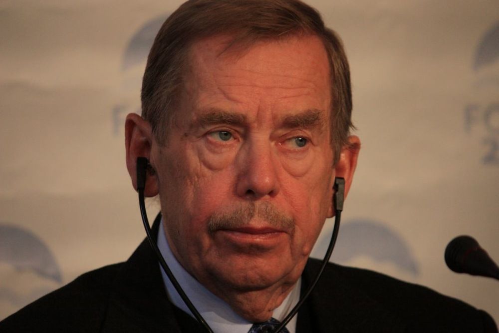 Václav Havel na Forum 2000