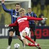 Fotbal: Spartak (Kováč) - Inter (Stankovič)
