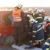 Nehoda zablokovala přivaděč na D11