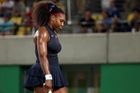 Další senzace. V Riu končí i hvězdná Serena, Kvitové se uvolnila cesta k medaili