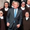 prezident Bush na Blízkém východě