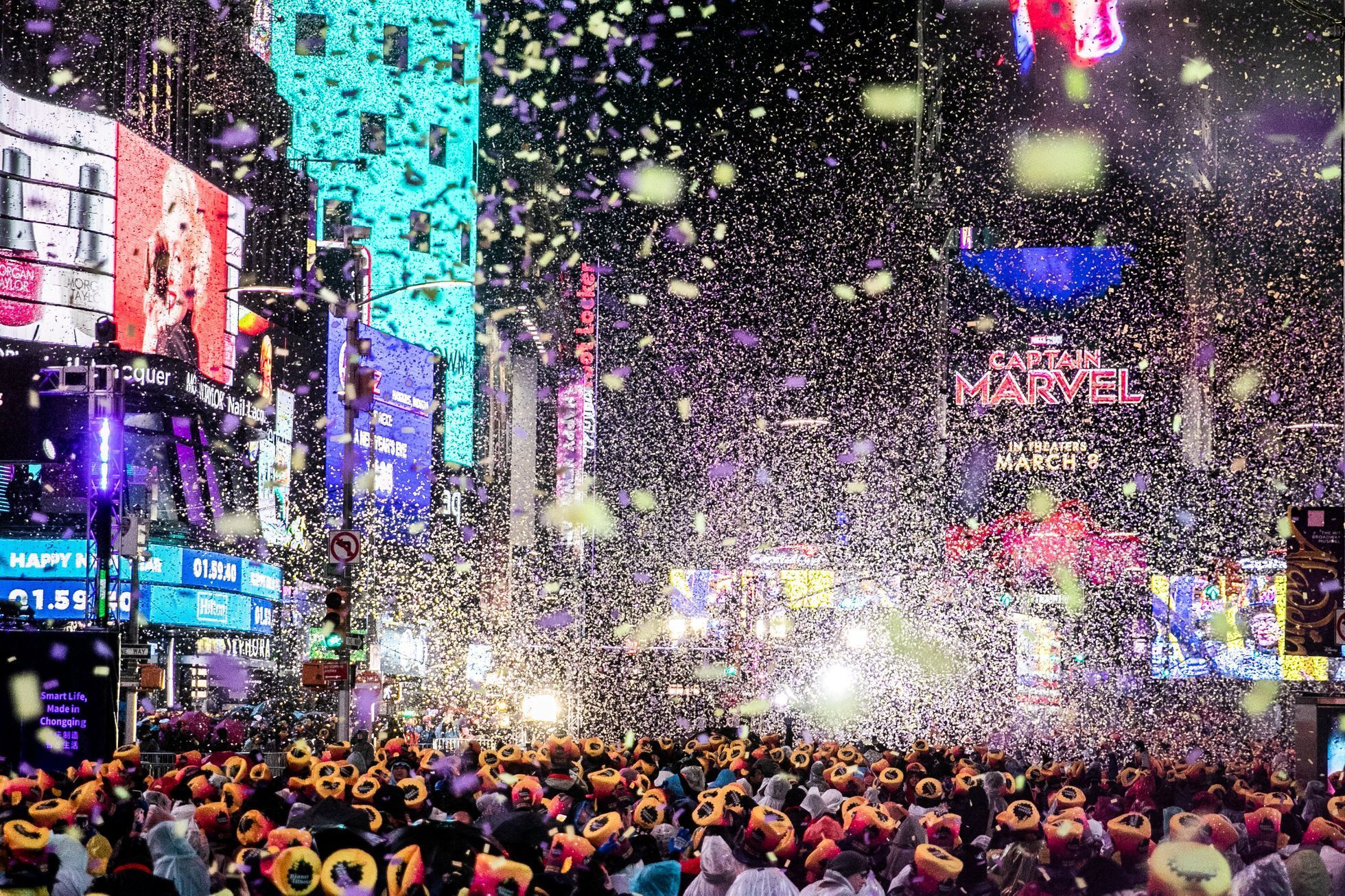 Nový rok 2019 - New York