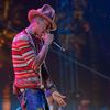 Pharrell Williams performs at the Coachella Valley Music and Arts Festival in Indio