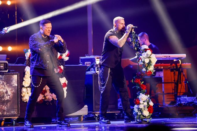 Snímek z vystoupení Marpa s Troublegangem.