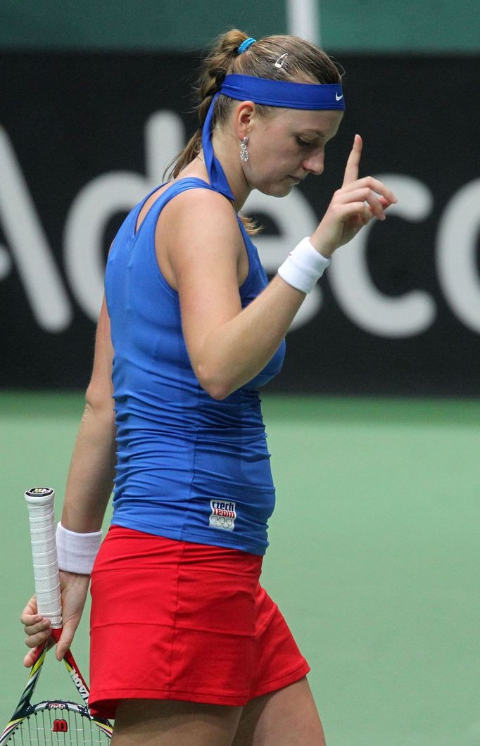 Fed Cup, Česko - Austrálie: Petra Kvitová