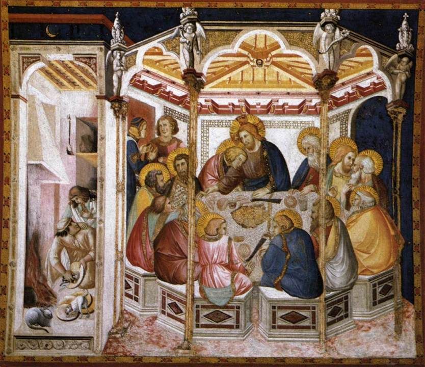 Poslední večeře - Pietro Lorenzetti