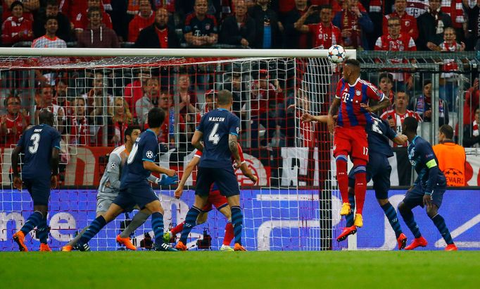 LM, Bayern-Porto: Jerome Boateng dává gól na 2:0