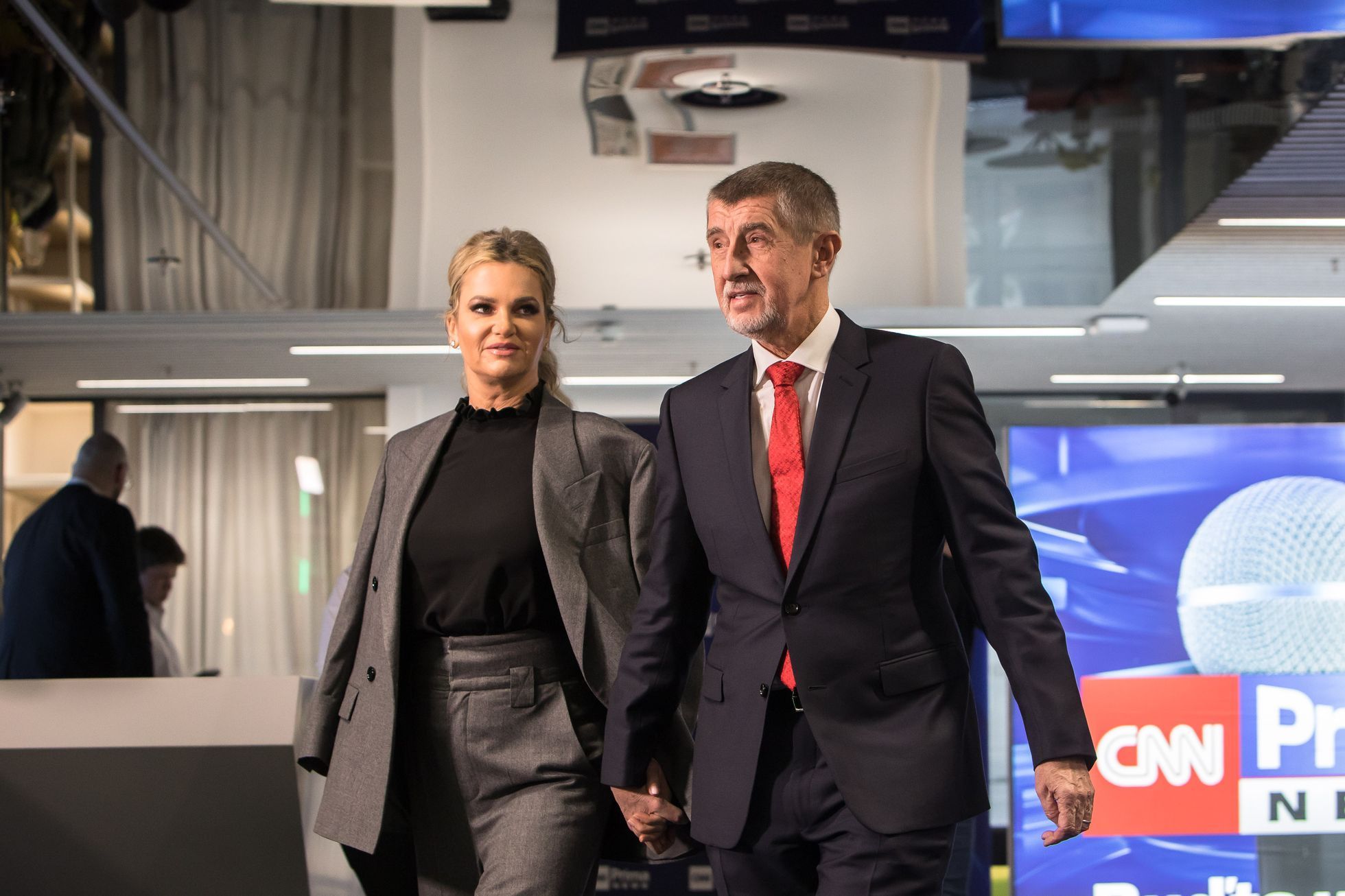 Debata Andrej Babiš a Petr Pavel na televizi Prima