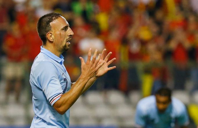 Fotbal, Belgie - Francie: Franck Ribéry