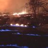 U havajské sopky Kilauea se hoří modré plameny. Může za ně methan