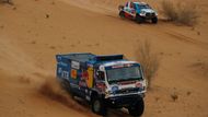 Dmitrij Sotnikov (Kamaz) v 7. etapě Rallye Dakar 2021