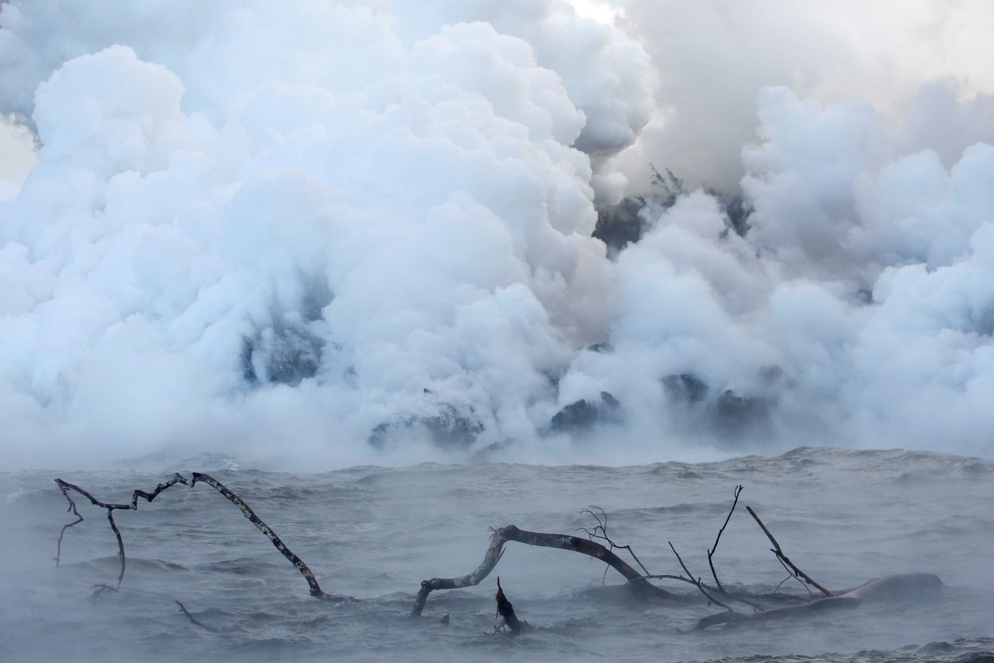Erupce sopky Kilauea na Havaji, květen 2018